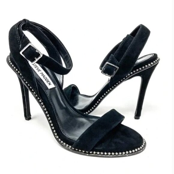 Steve Madden Sylvie Studded Sandals - Size 8 - Picture 1 of 6